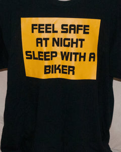 1034 Feel Safe At Night Sleep With A Biker
