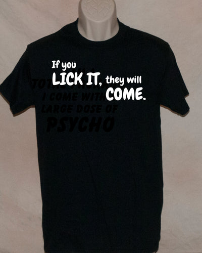 1143 If you lick it they will come