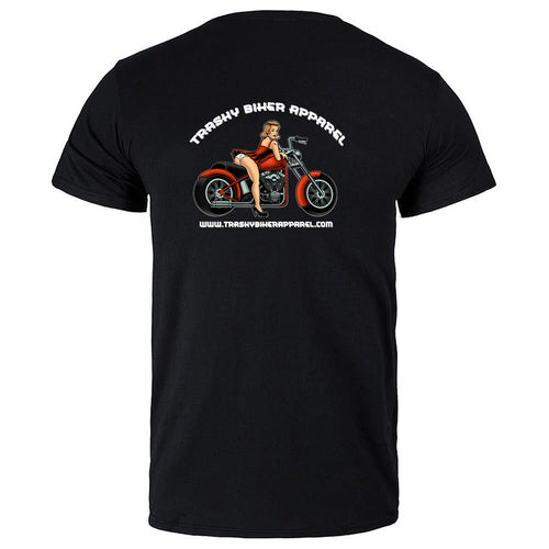 1184 TRASHY BIKER APPAREL ( shirt back )