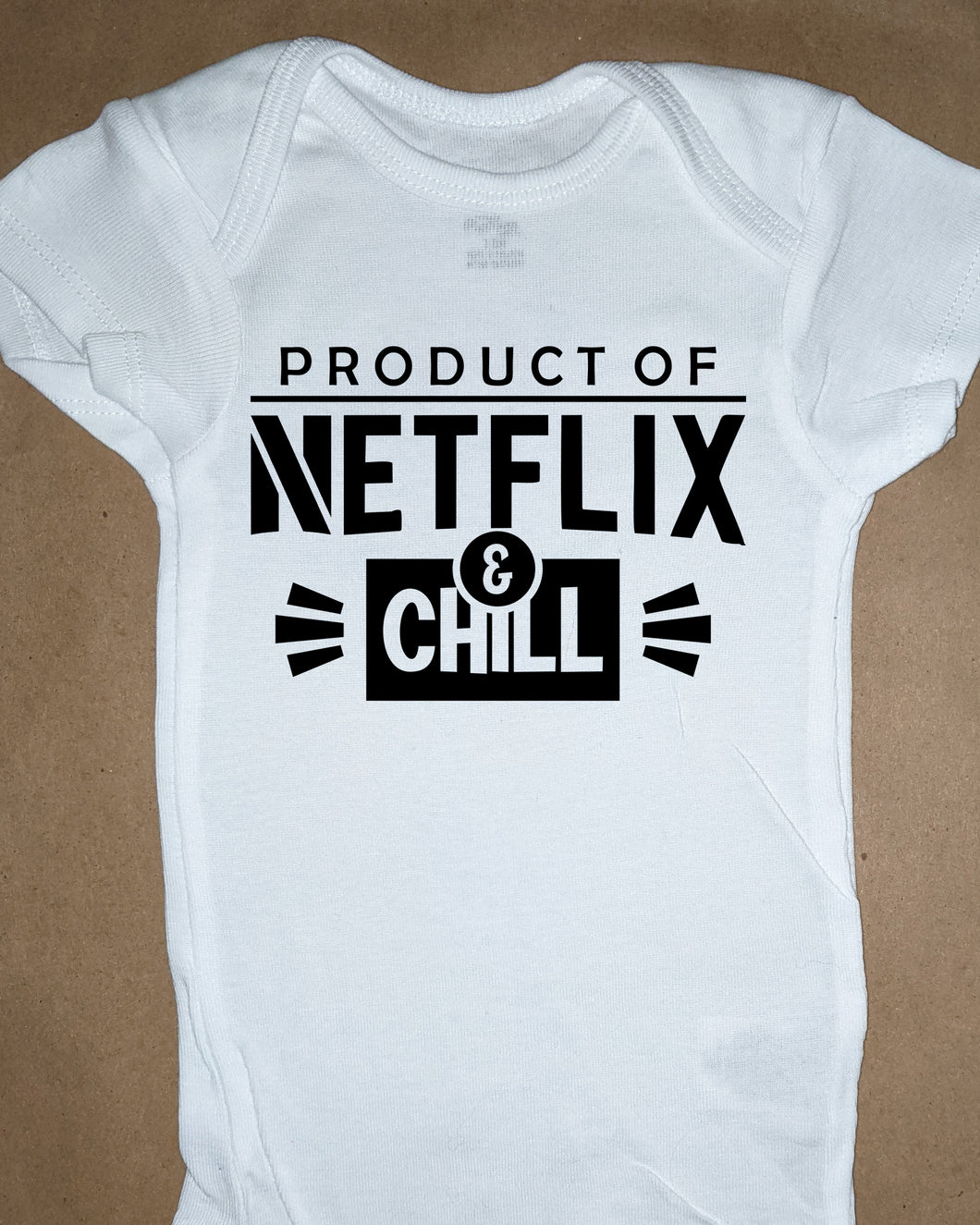 1262 Onesie Product-of-netflix-and-chill