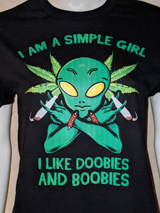 1338 JUST A GIRL THAT LIKES DOOBIES AND BOOBIES